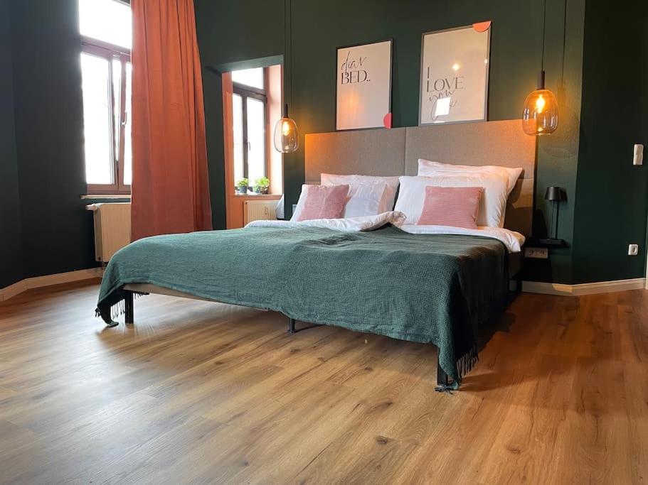 Schicke & Zentrale Altbauwohnung Leipzig Exteriör bild